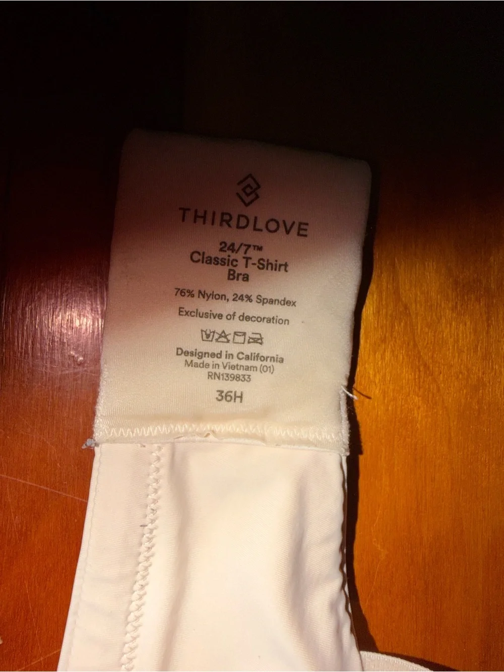 ThirdLove 24/7 ClassicT-Shirt Bra 36H